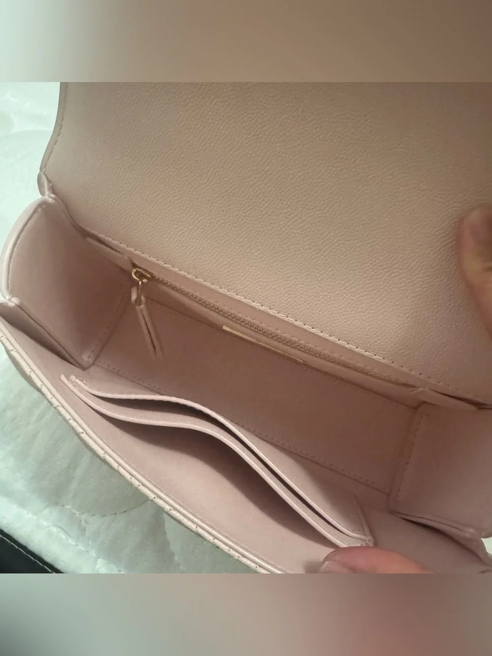 TORY BURCH Blush Fleming Soft Grain Small Convertible Shoulder Bag